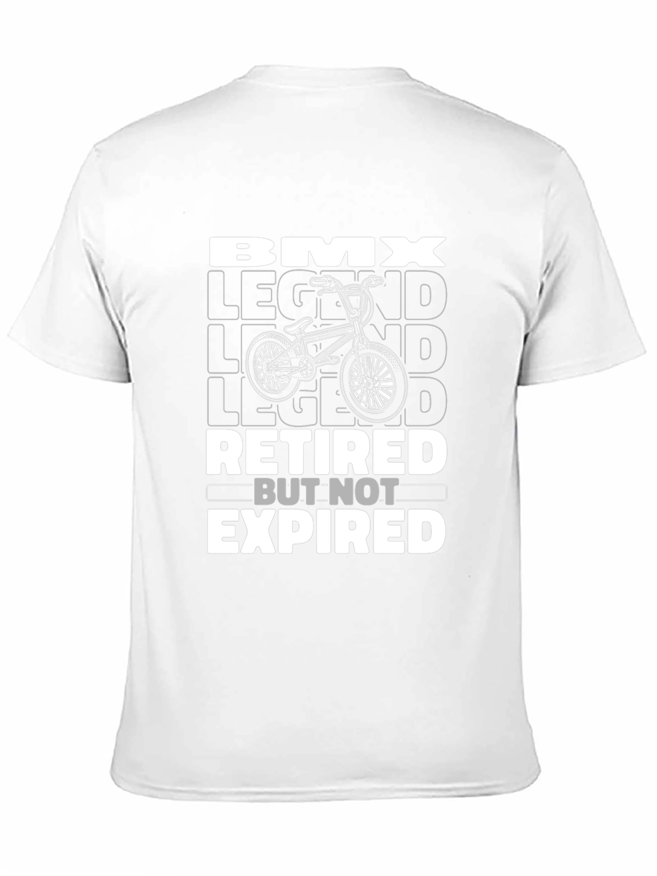 BMX Retired But Not Expired Graphic T-Shirt