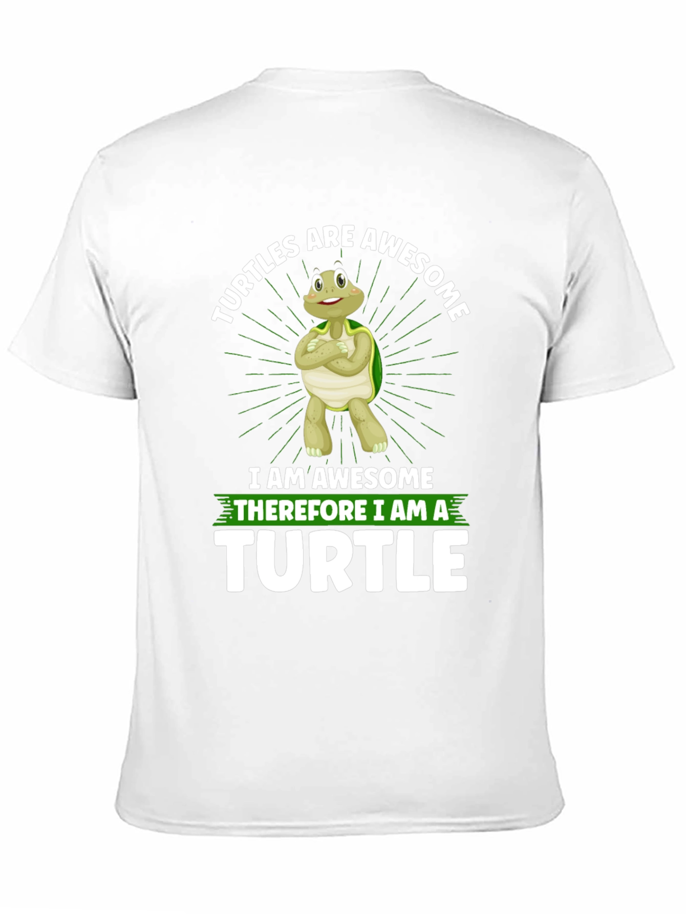 Awesome Turtle Graphic T-Shirt