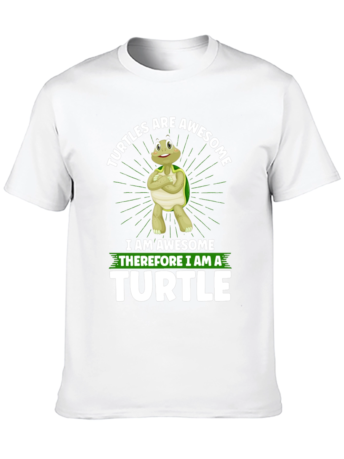 Awesome Turtle Graphic T-Shirt