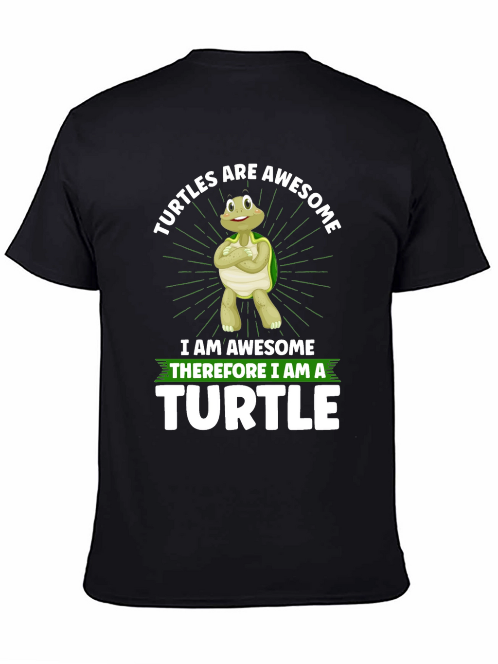 Awesome Turtle Graphic T-Shirt