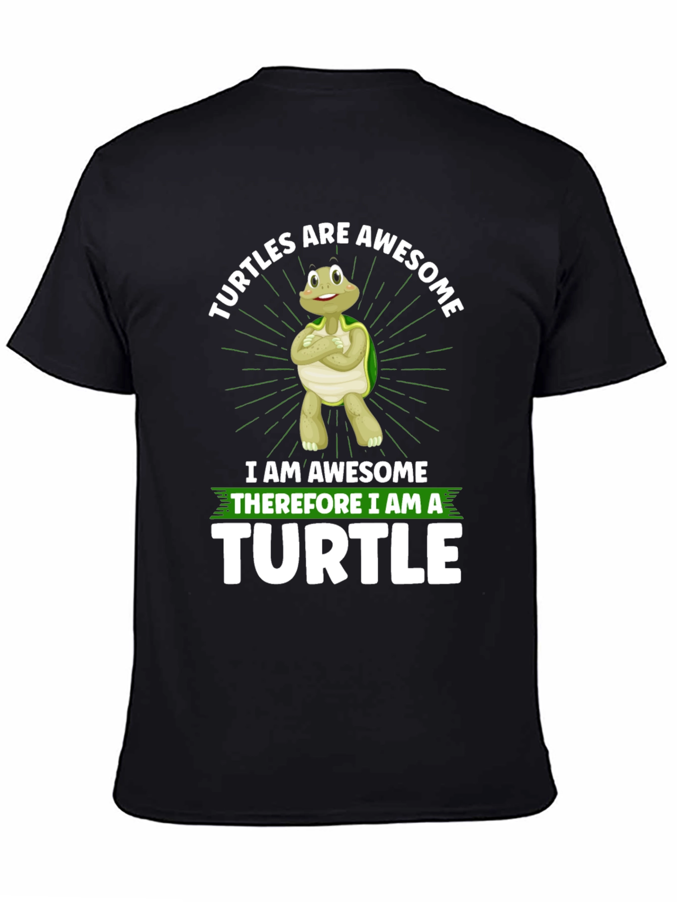 Awesome Turtle Graphic T-Shirt