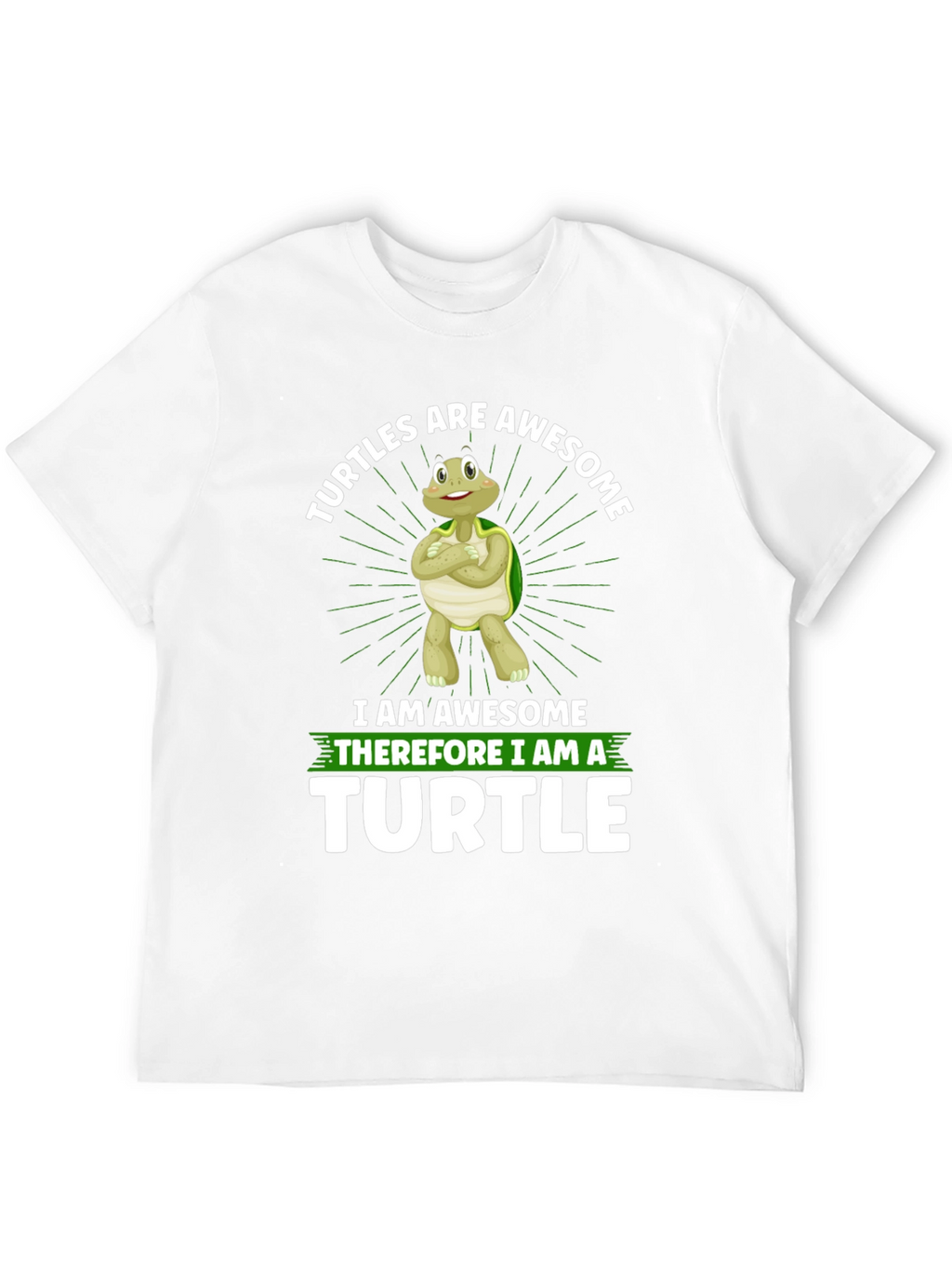 Awesome Turtle Graphic T-Shirt