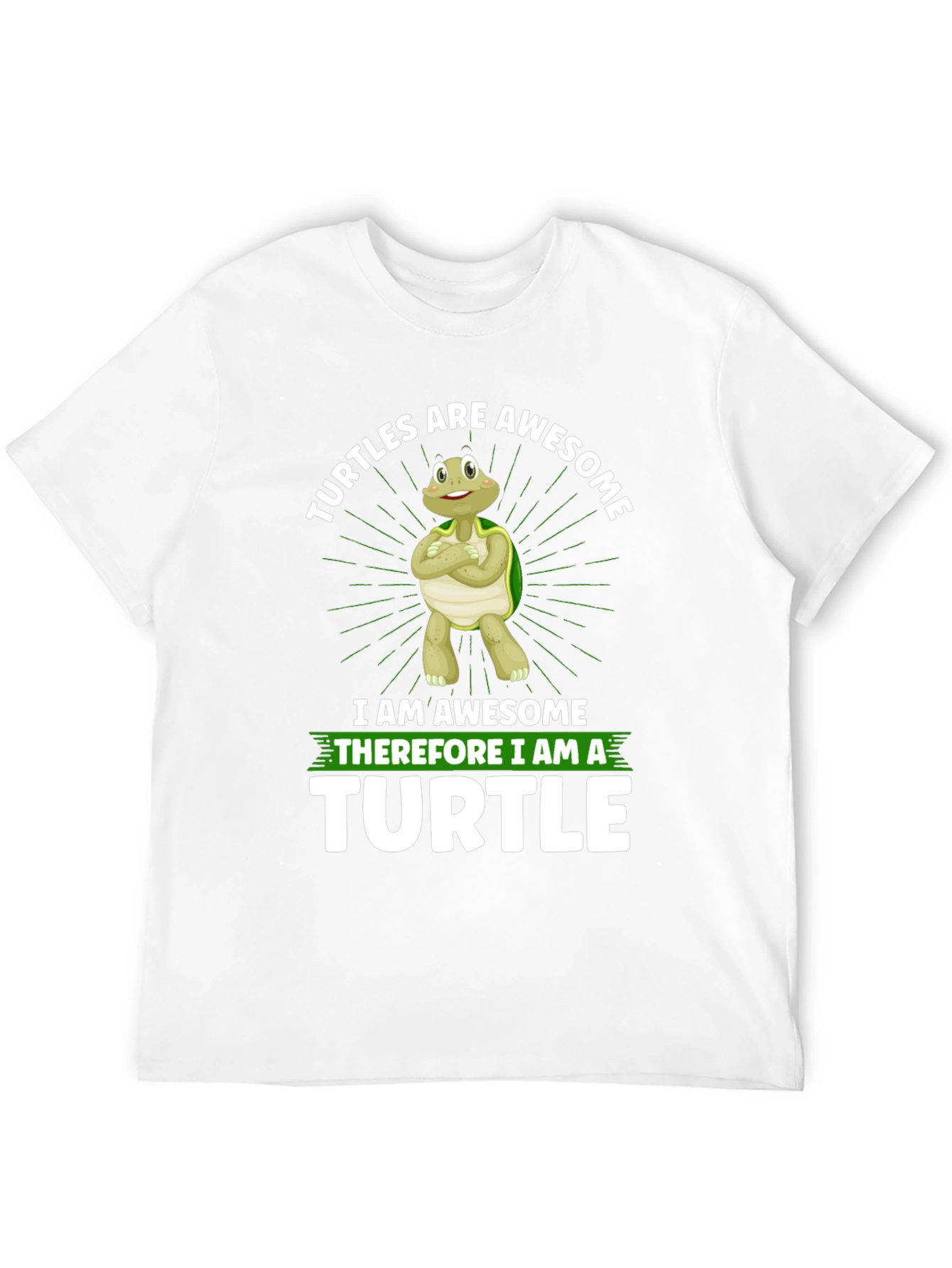 Awesome Turtle Graphic T-Shirt