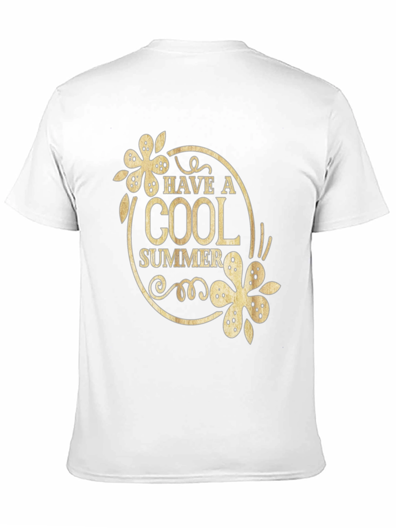 Cool Summer Black Graphic T-Shirt