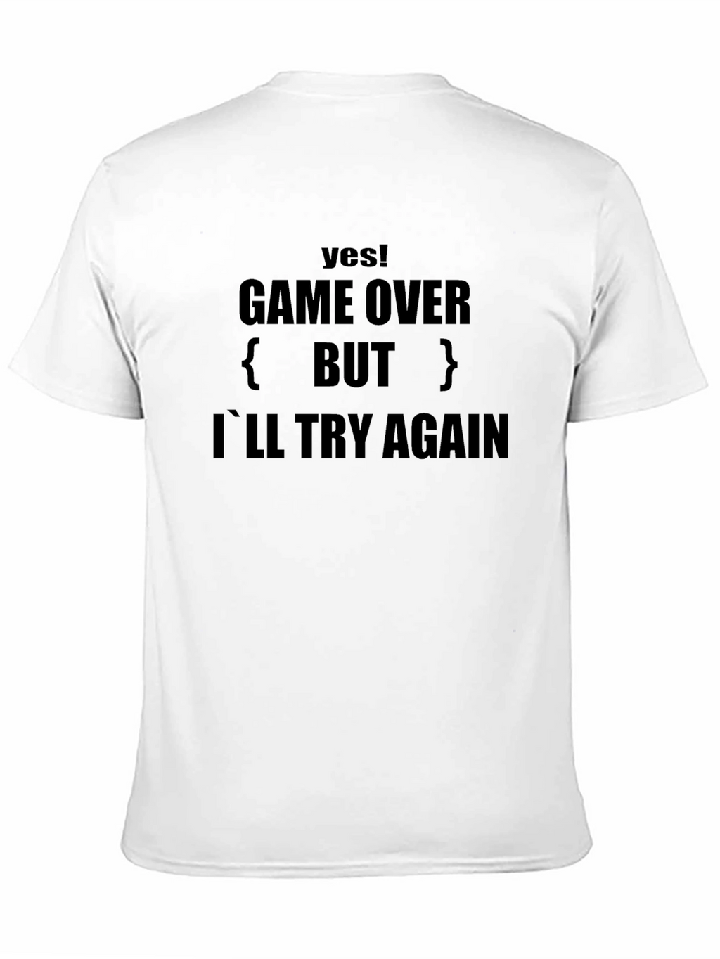 Game Over Retry T-Shirt - Gamer Gift