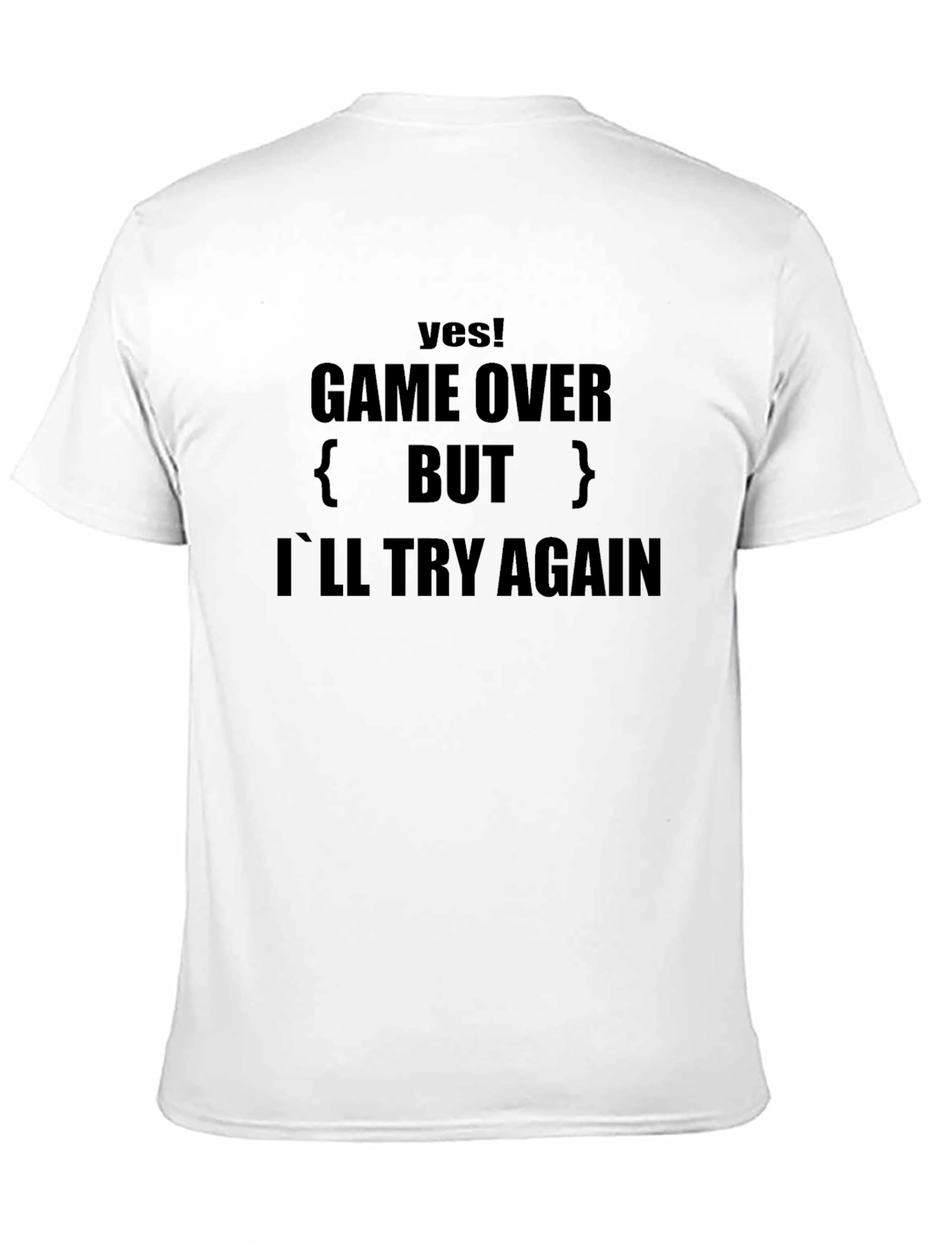 Game Over Retry T-Shirt - Gamer Gift
