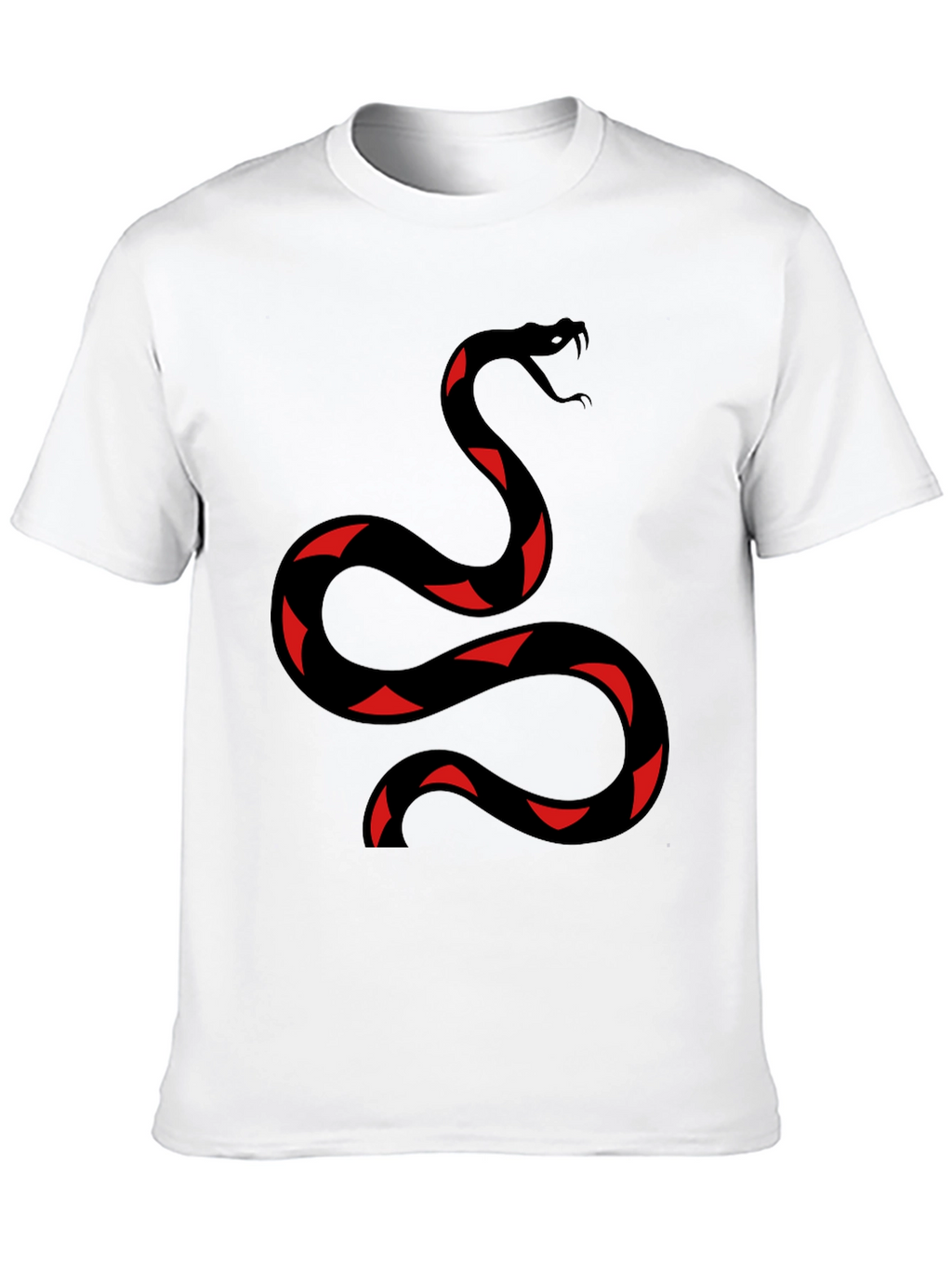 Red Banded Snake Graphic T-Shirt