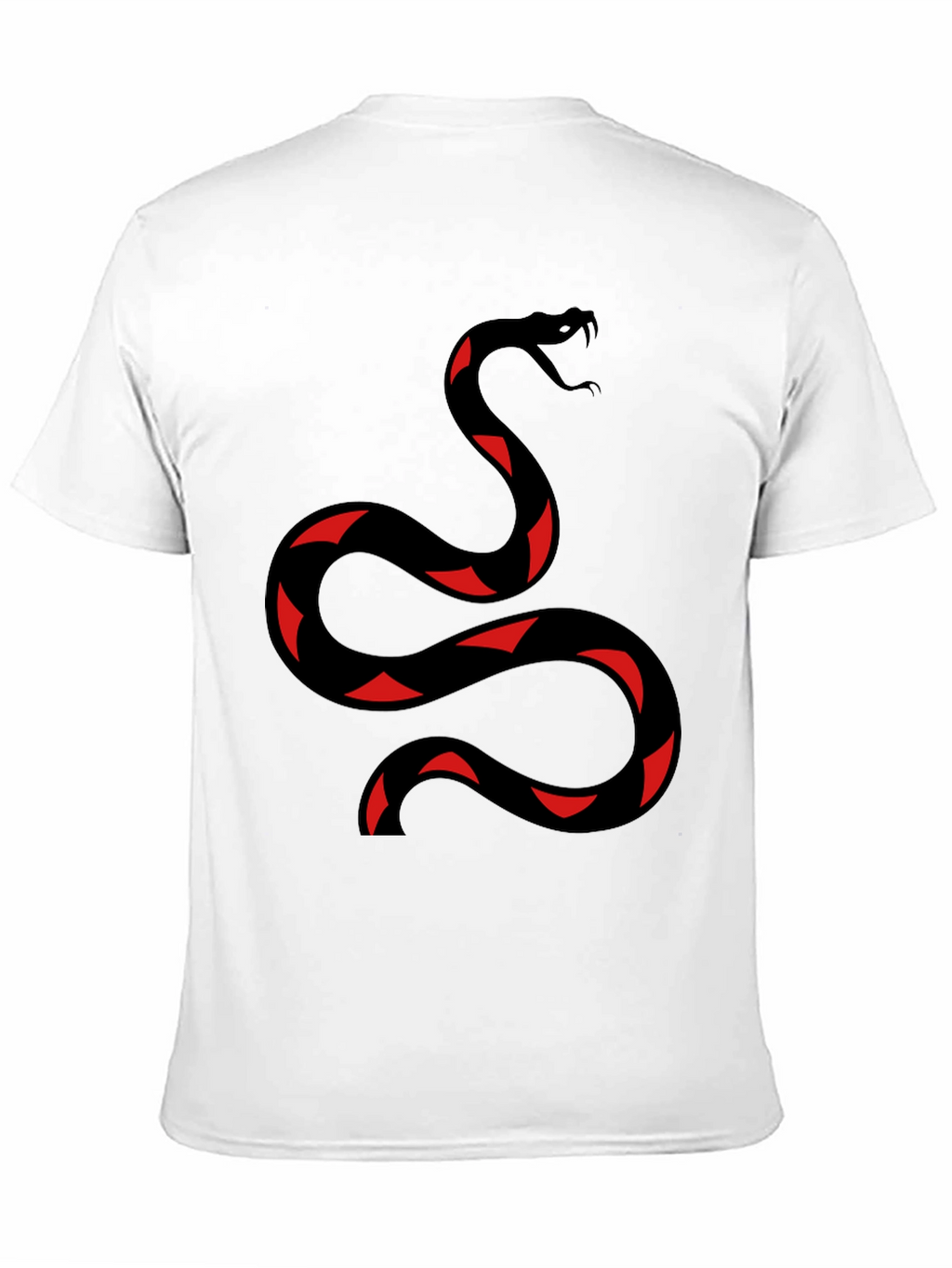 Red Banded Snake Graphic T-Shirt