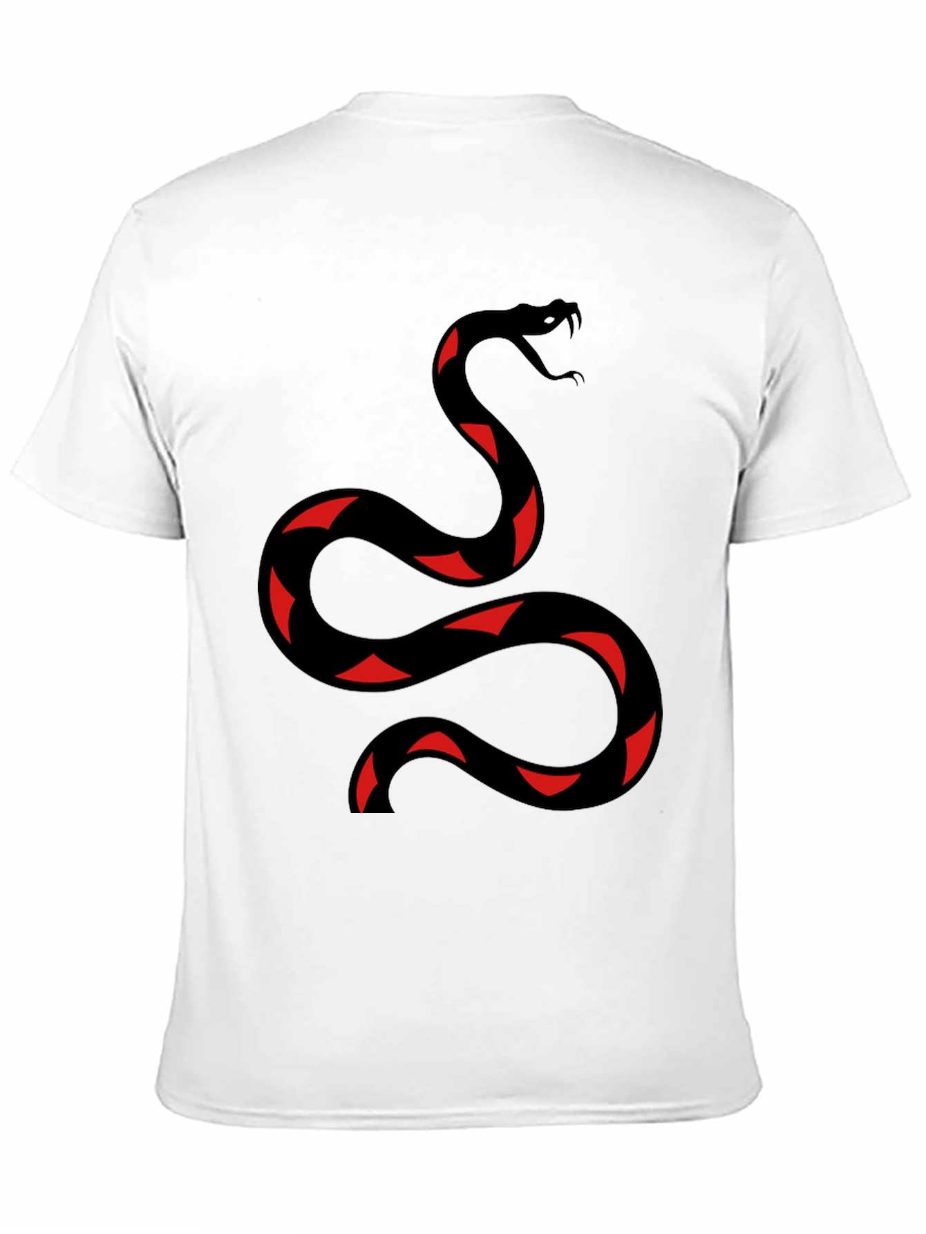 Red Banded Snake Graphic T-Shirt