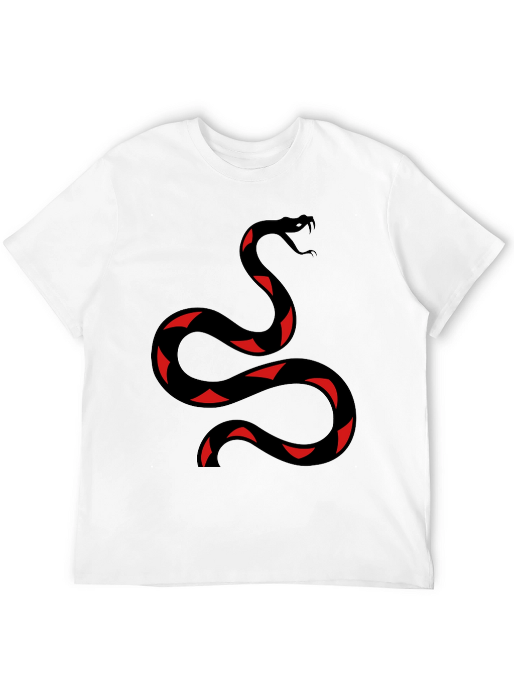 Red Banded Snake Graphic T-Shirt