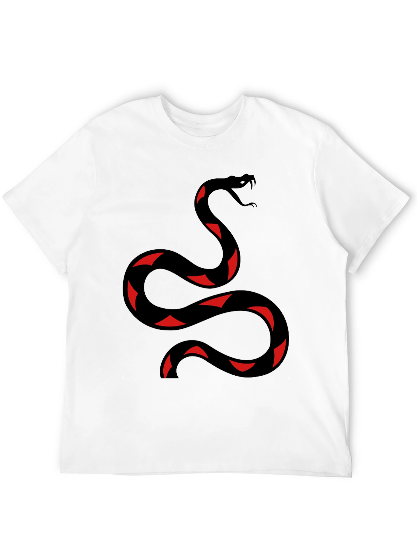 Red Banded Snake Graphic T-Shirt