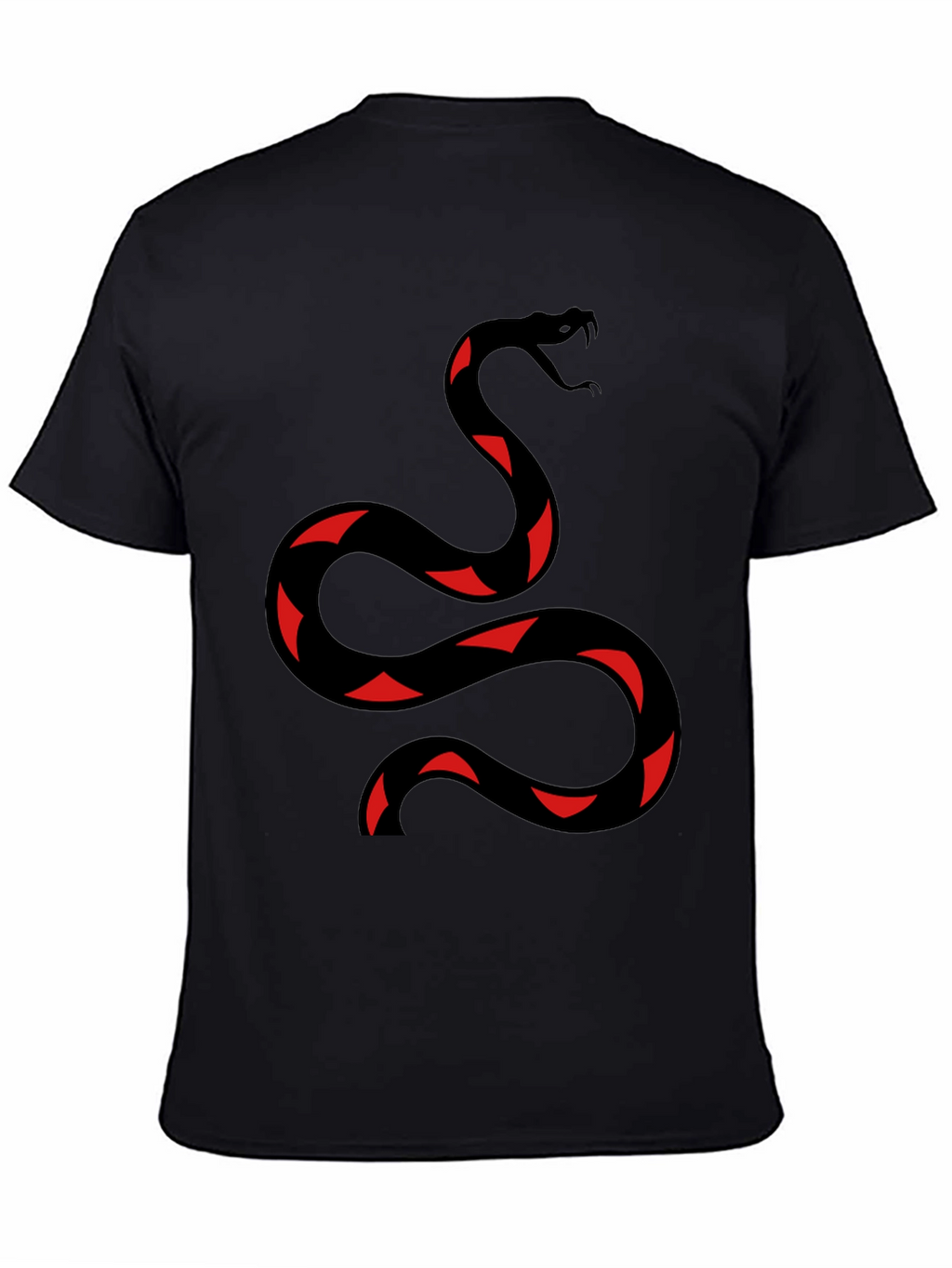 Red Banded Snake Graphic T-Shirt