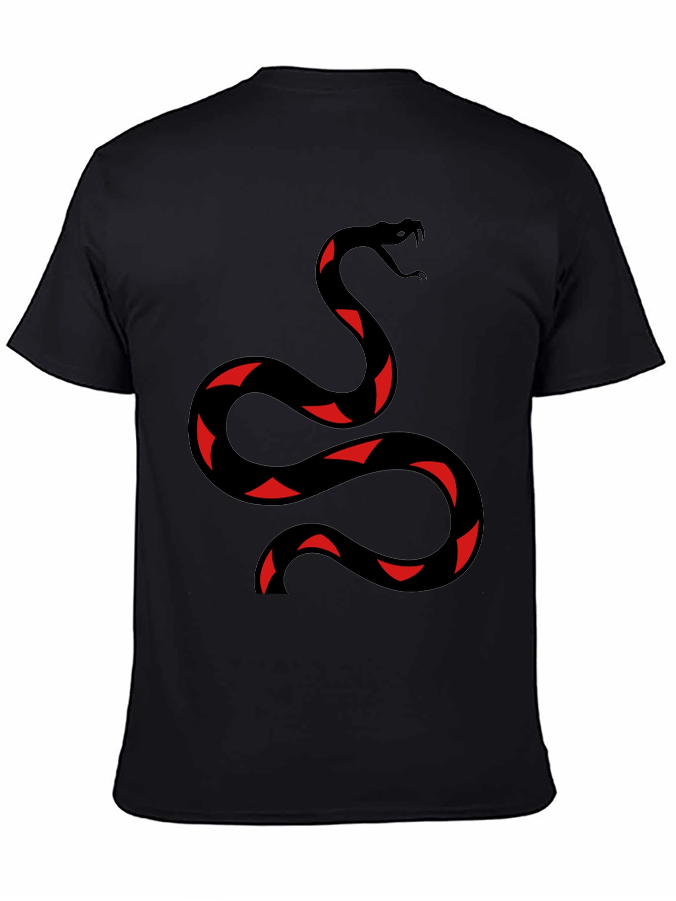 Red Banded Snake Graphic T-Shirt