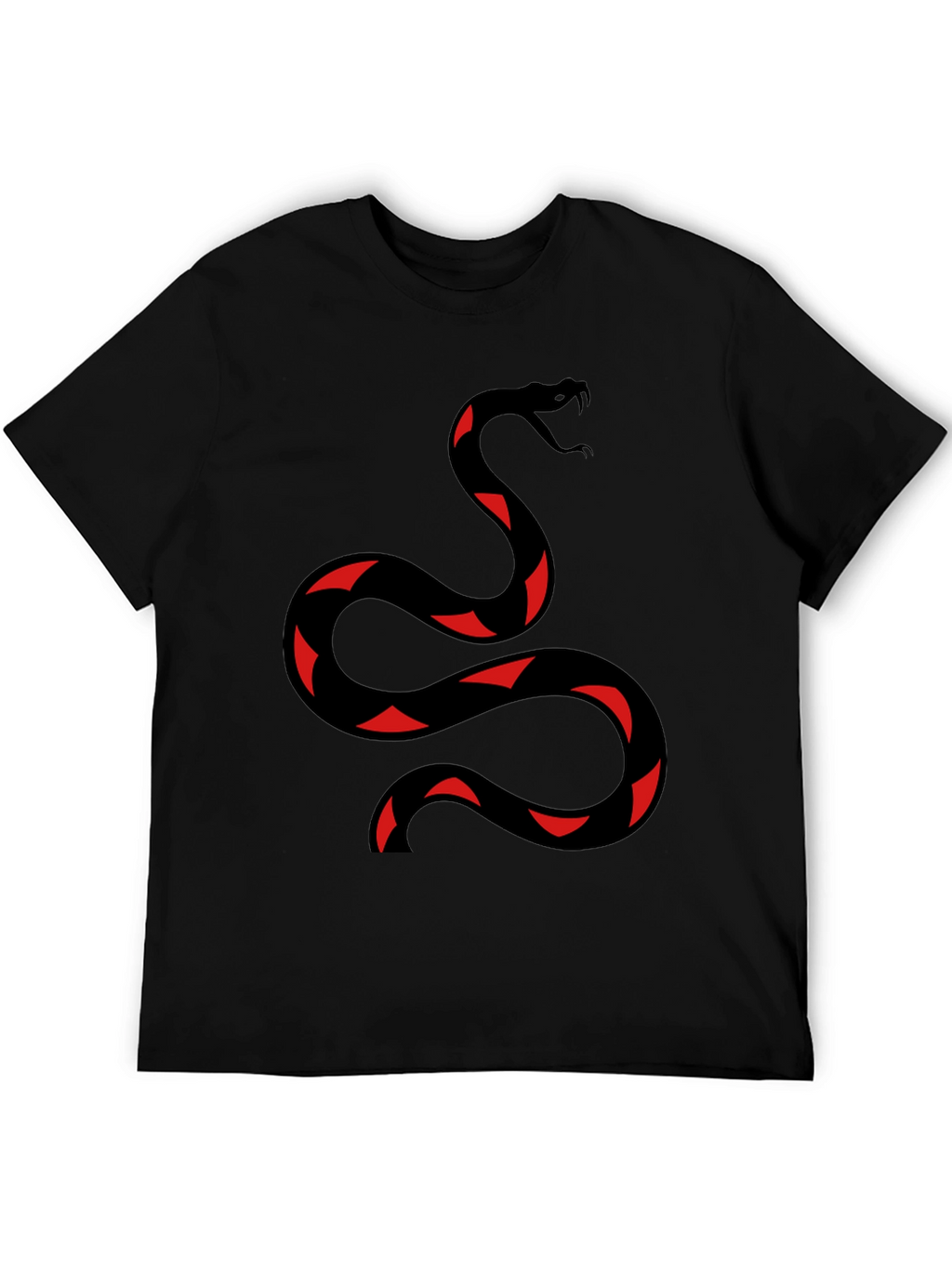 Red Banded Snake Graphic T-Shirt