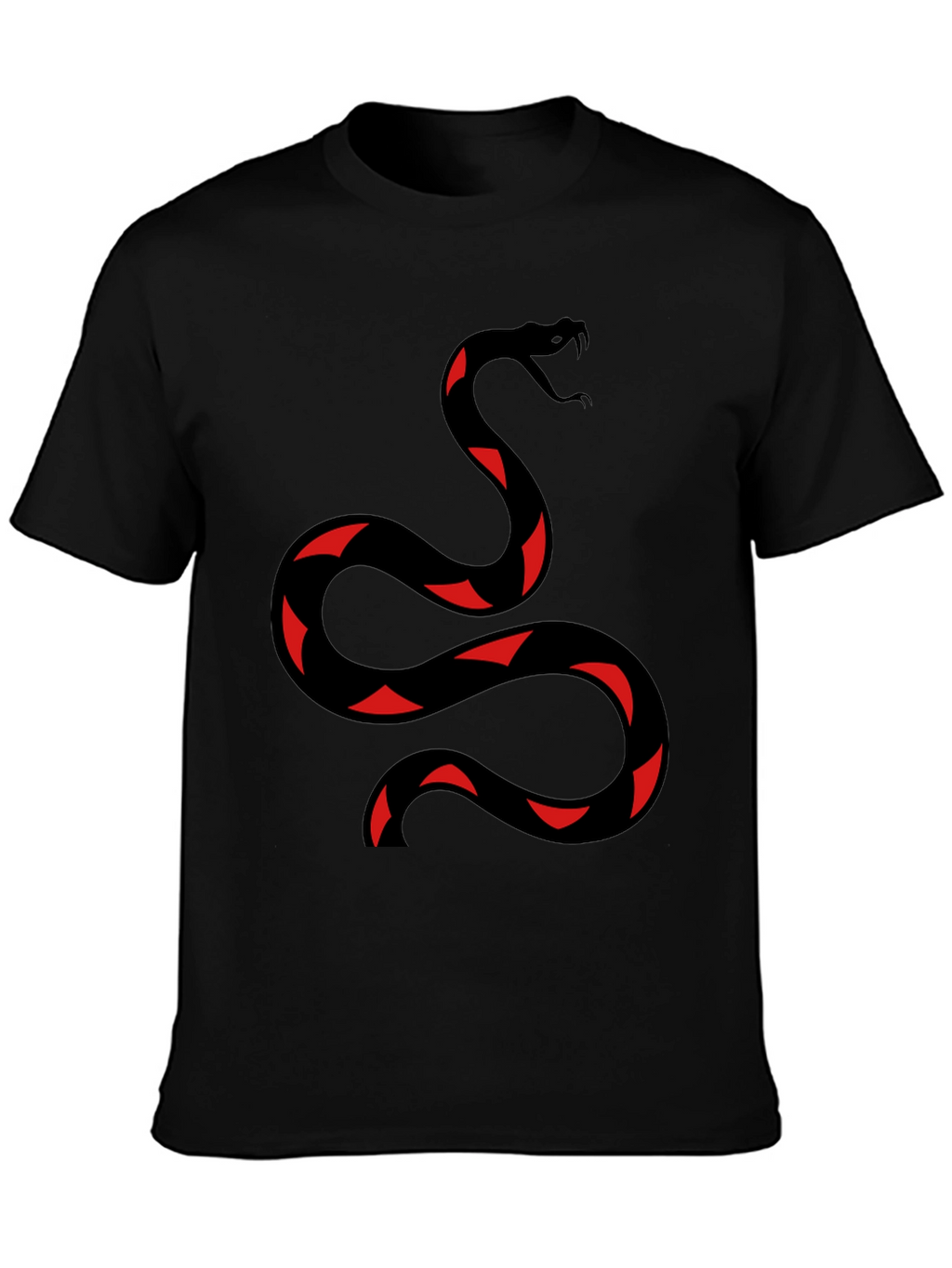 Red Banded Snake Graphic T-Shirt
