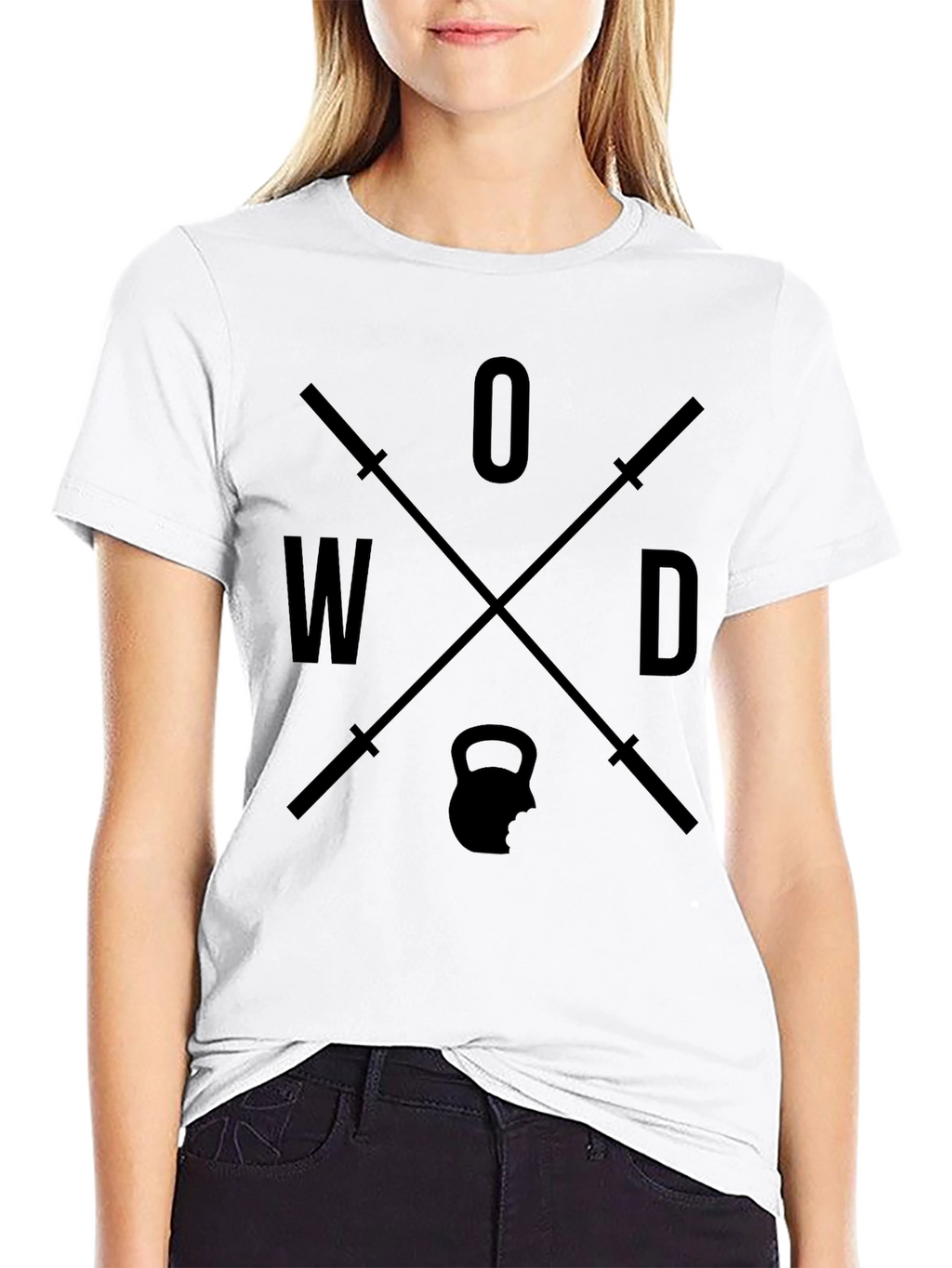 Workout of the Day Graphic Tee - Black
