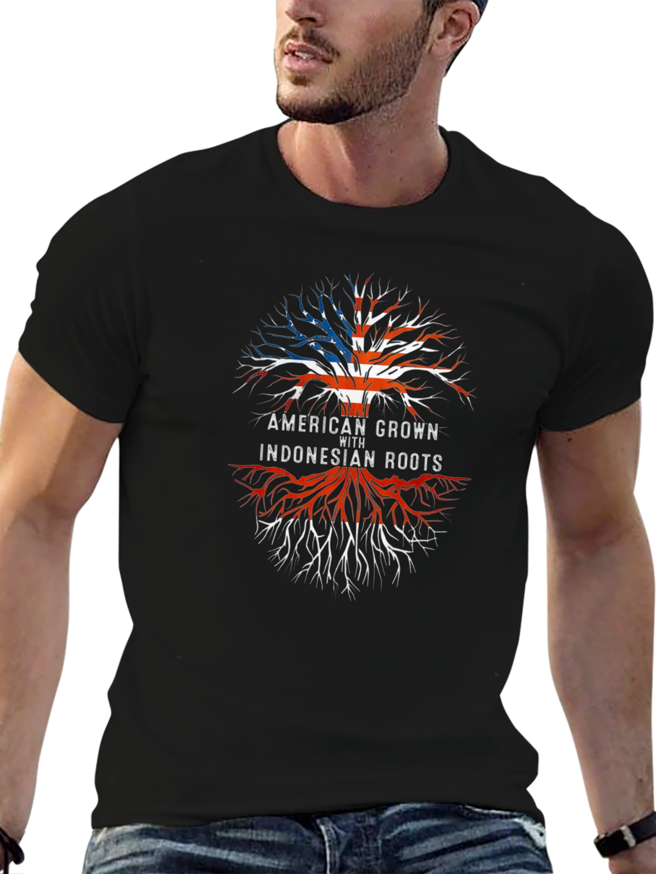 American Grown with Indonesian Roots T-Shirt
