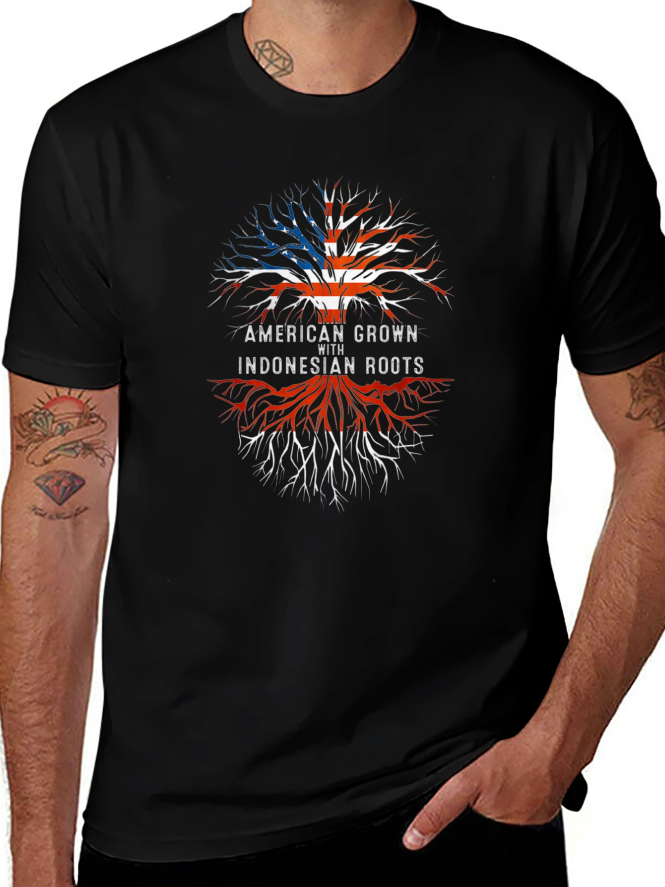 American Grown with Indonesian Roots T-Shirt