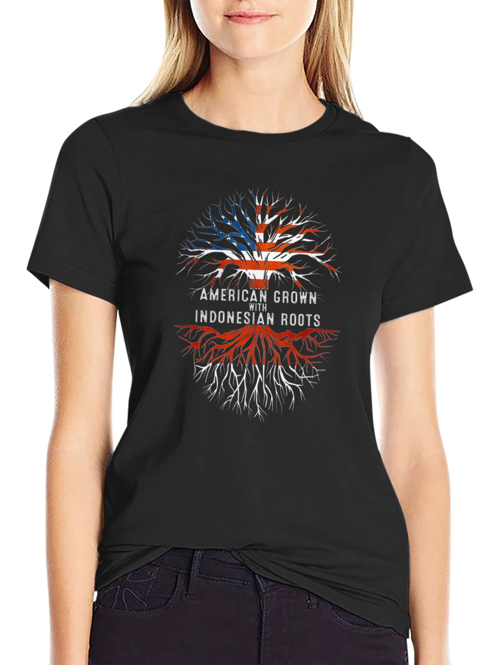 American Grown with Indonesian Roots T-Shirt