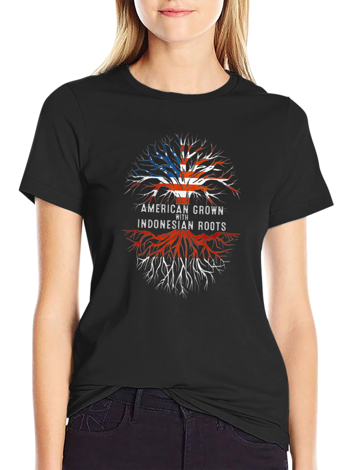 American Grown with Indonesian Roots T-Shirt