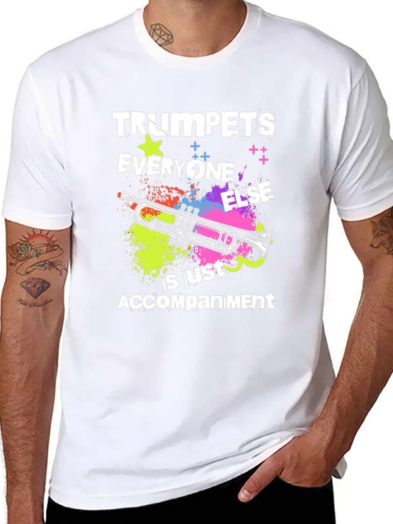 Trumpet Players T-Shirt: Unique Design