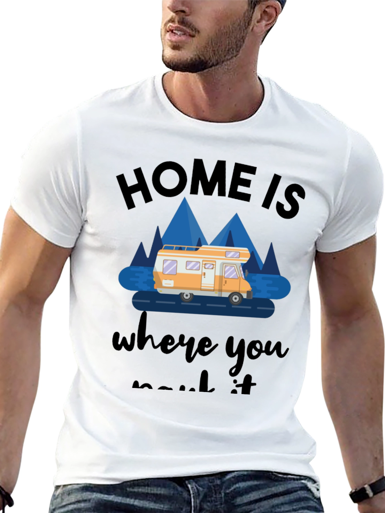 Home Is Where You Park It RV T-Shirt