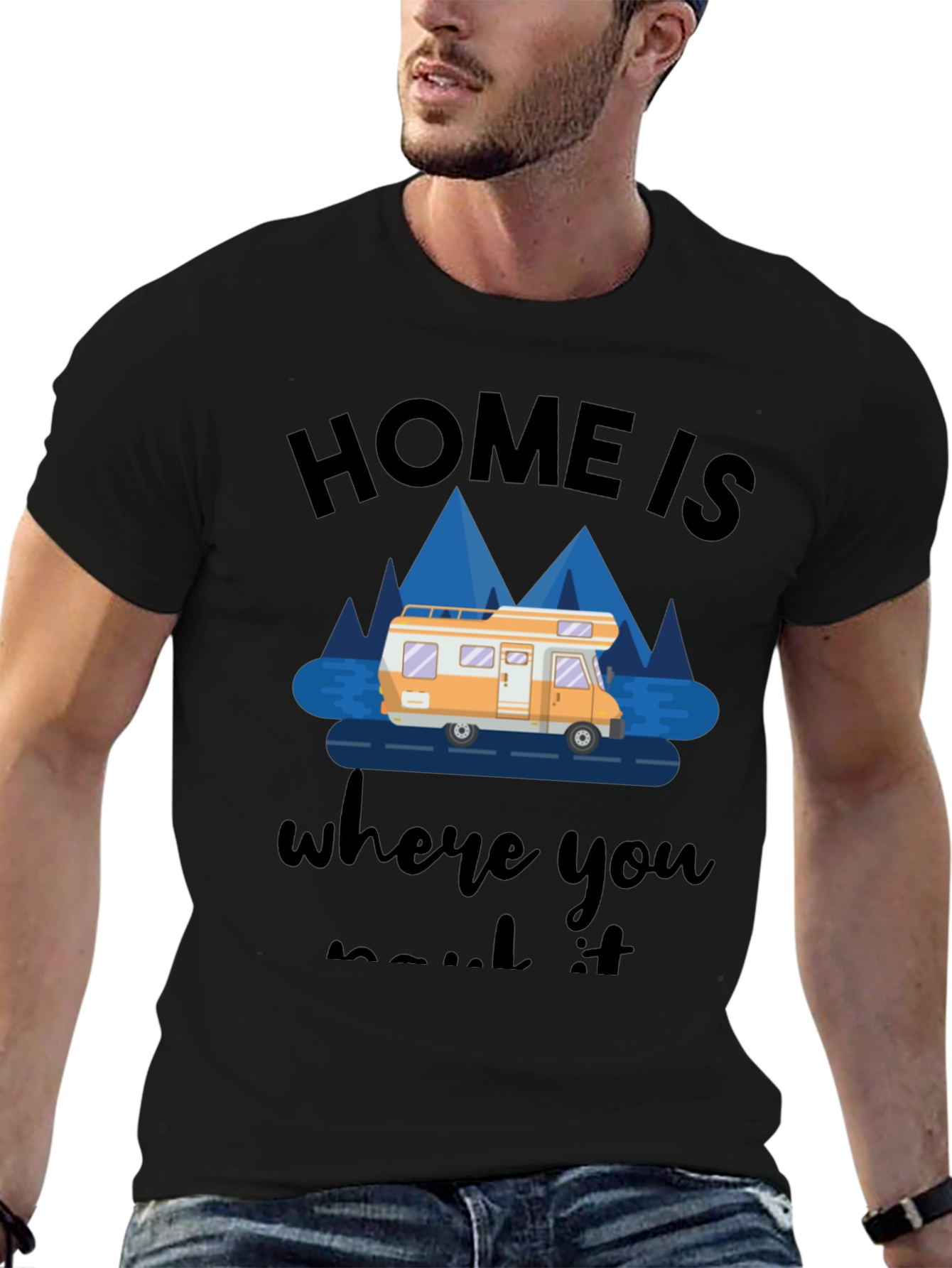 Home Is Where You Park It RV T-Shirt