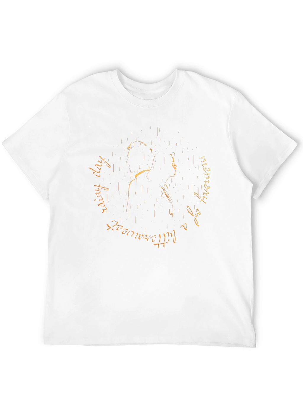 Bittersweet Memory Rainy Day Graphic T-Shirt