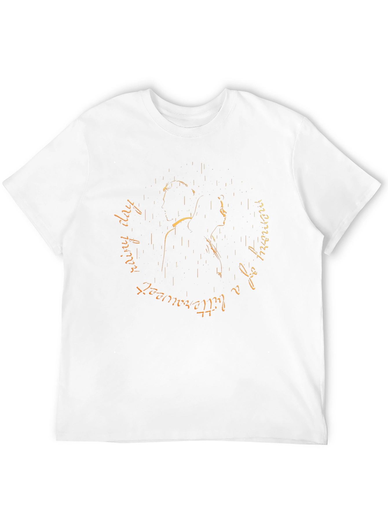 Bittersweet Memory Rainy Day Graphic T-Shirt