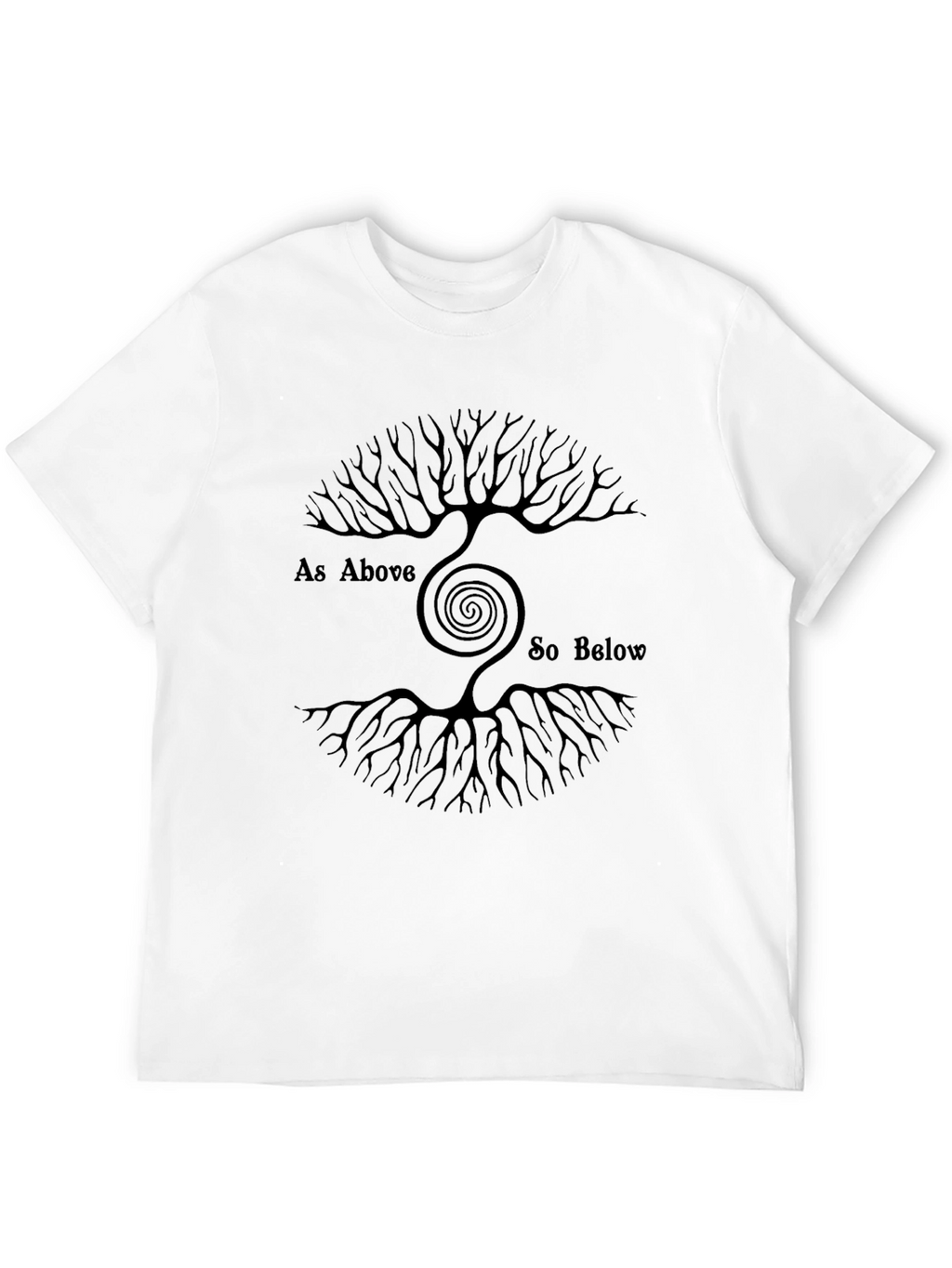 As Above So Below Tree of Life Graphic Tee