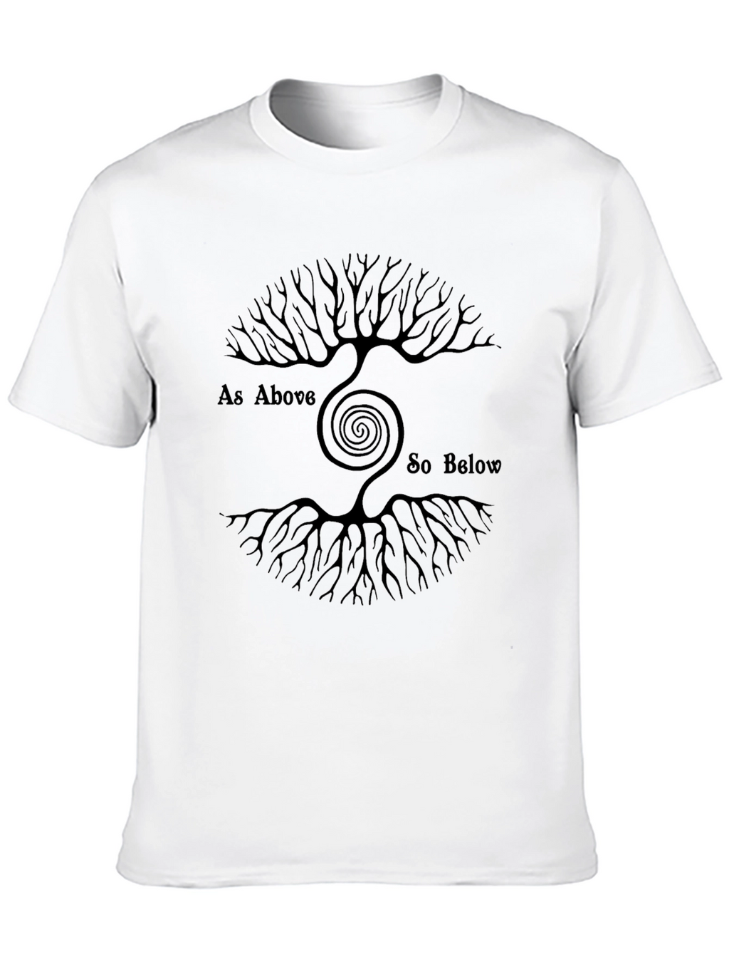 As Above So Below Tree of Life Graphic Tee