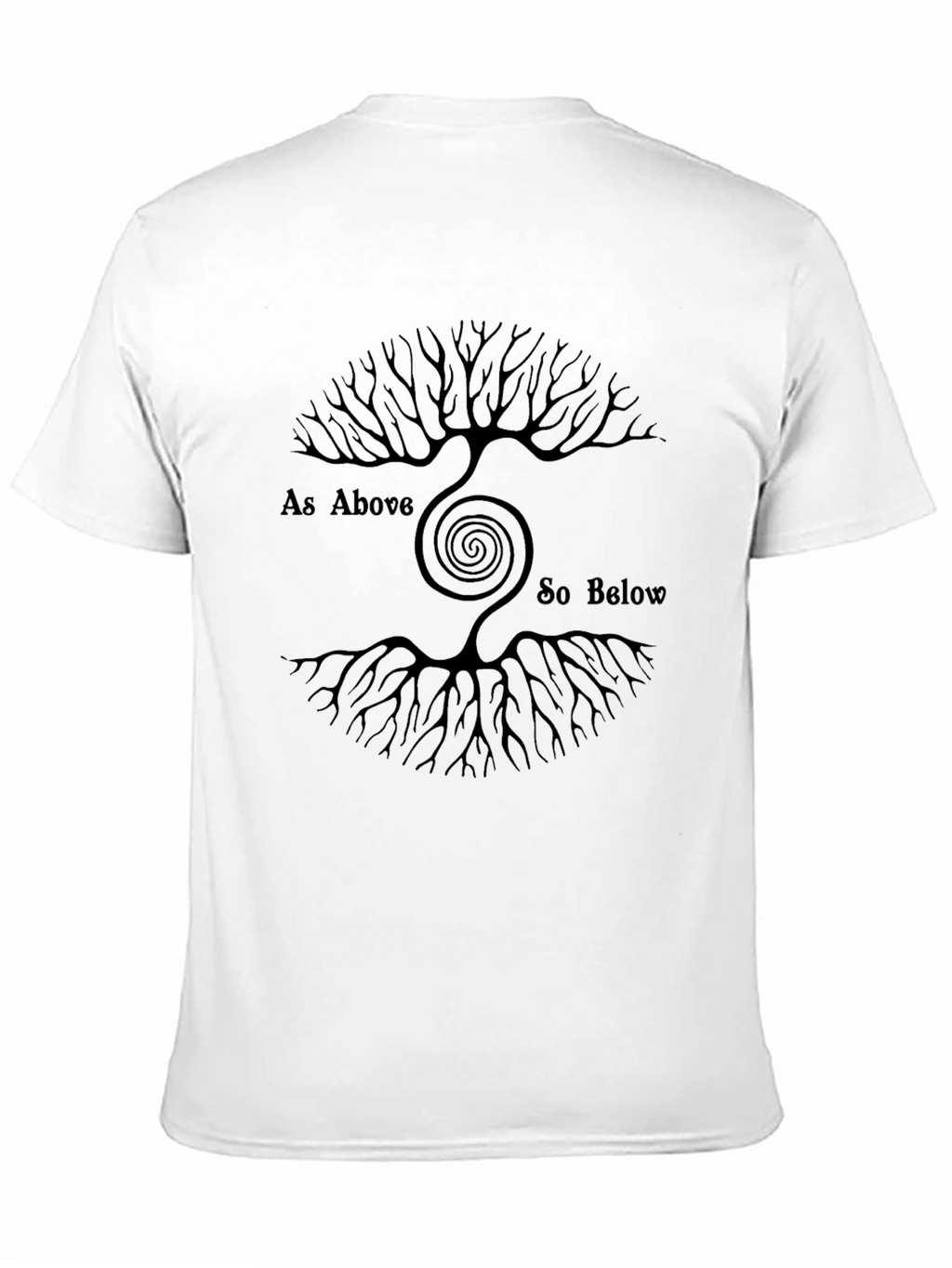 As Above So Below Tree of Life Graphic Tee