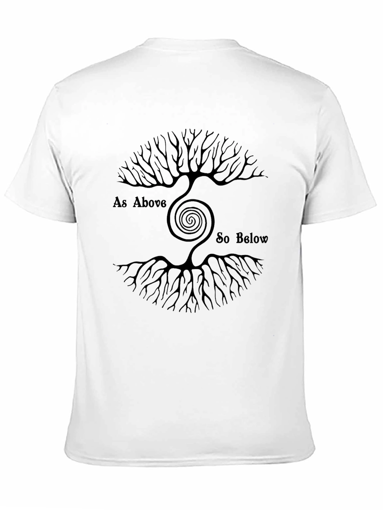 As Above So Below Tree of Life Graphic Tee