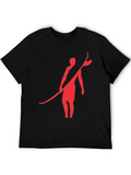 Surfer Graphic T-Shirt - Casual Cotton Tee
