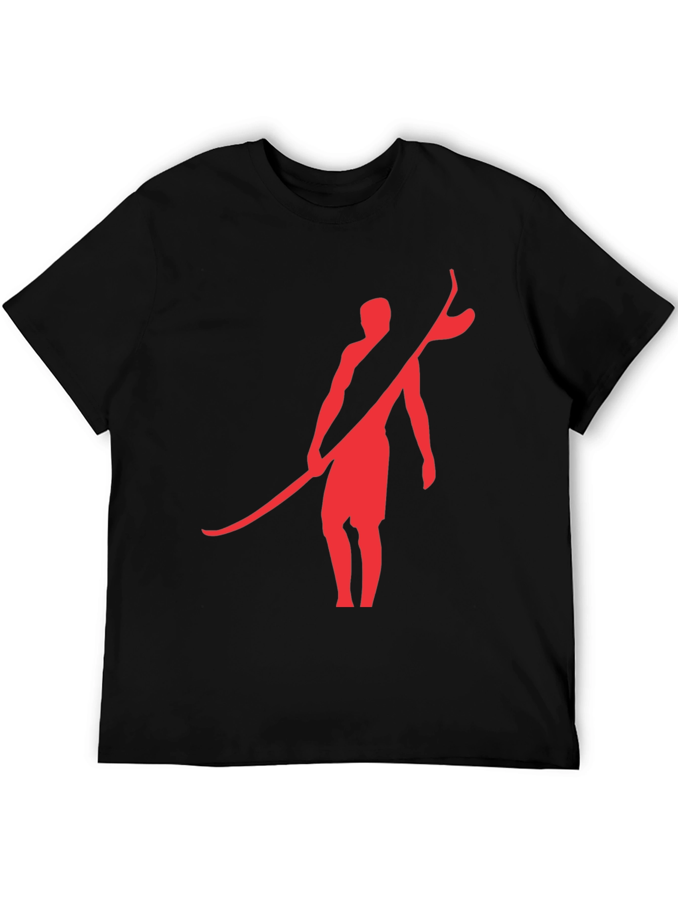 Surfer Graphic T-Shirt - Casual Cotton Tee