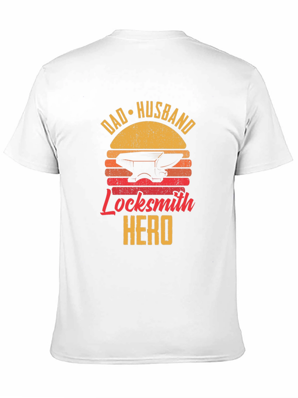 Dad Husband Locksmith Hero Graphic T-Shirt