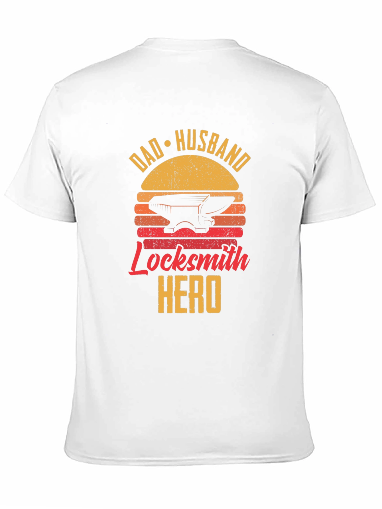 Dad Husband Locksmith Hero Graphic T-Shirt