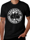Sasquatch Research Team Black T-Shirt