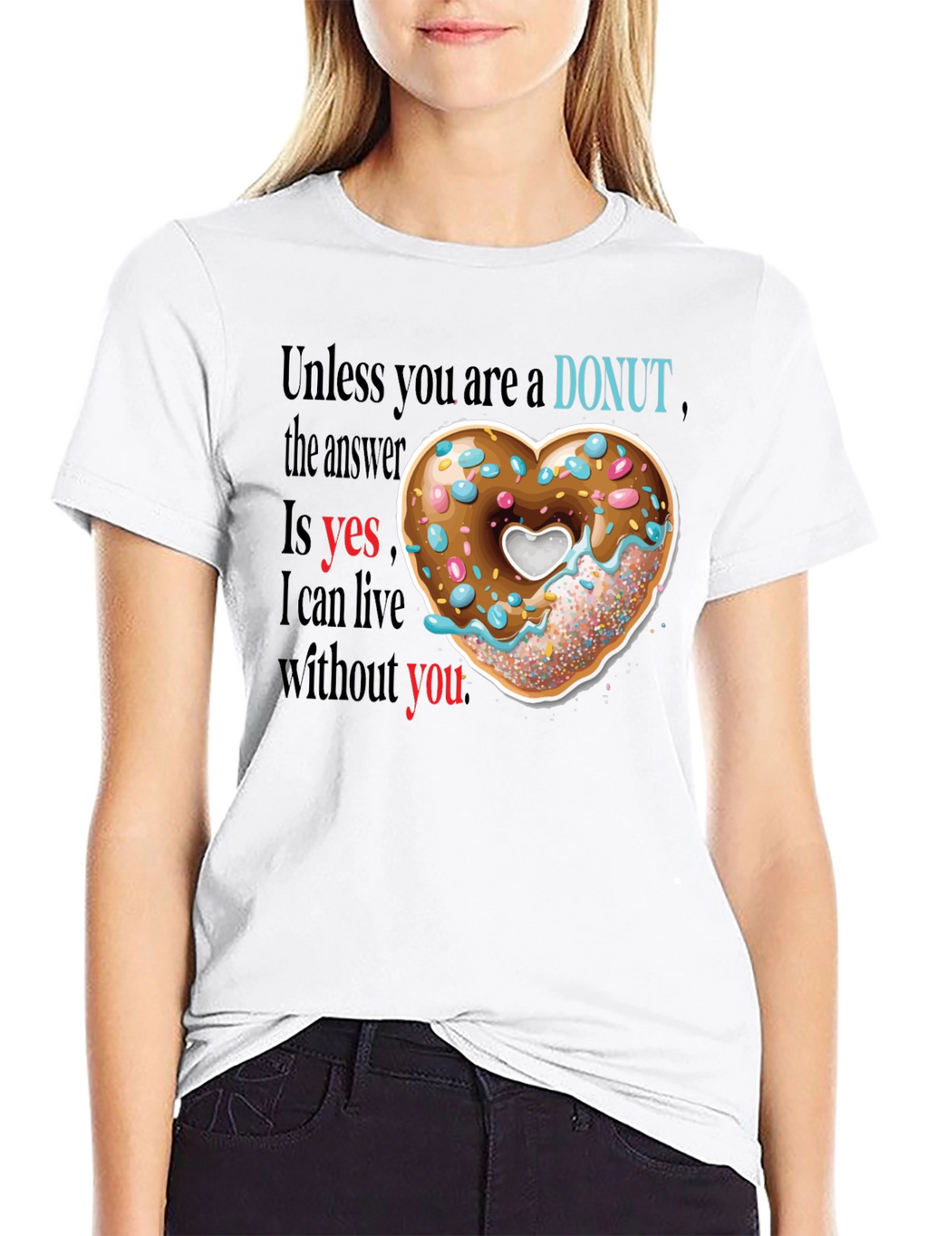 Donut Love T-Shirt - Funny Foodie Tee