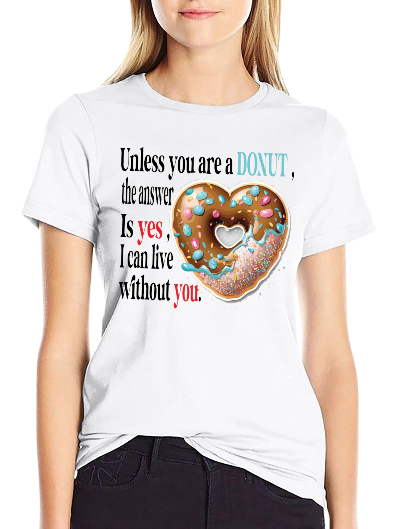 Donut Love T-Shirt - Funny Foodie Tee