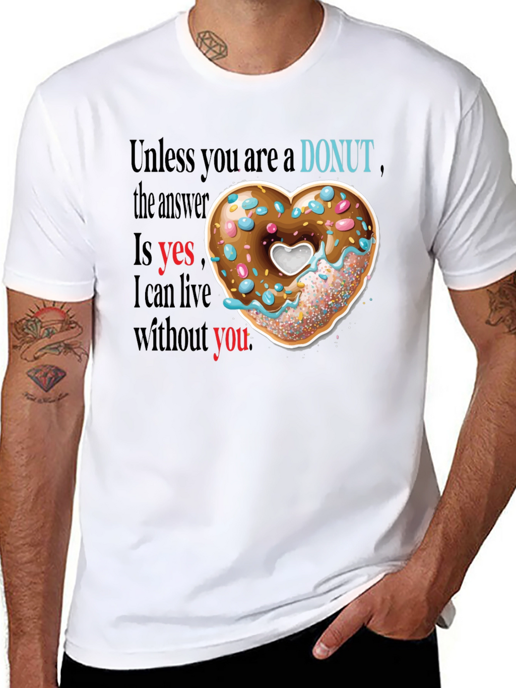 Donut Love T-Shirt - Funny Foodie Tee