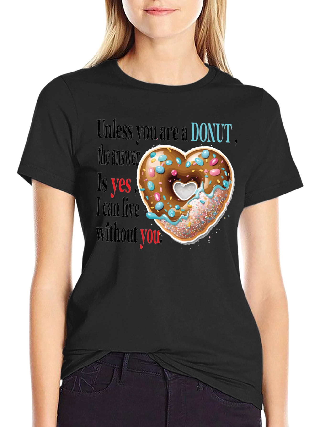 Donut Love T-Shirt - Funny Foodie Tee