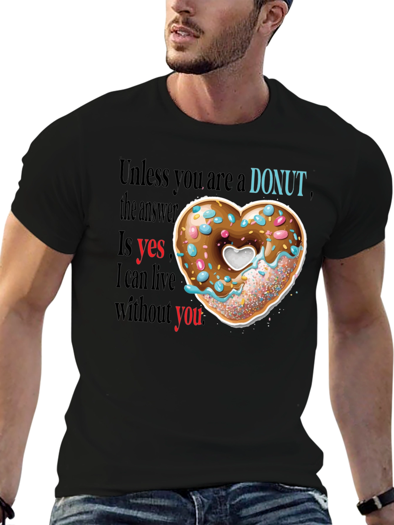 Donut Love T-Shirt - Funny Foodie Tee