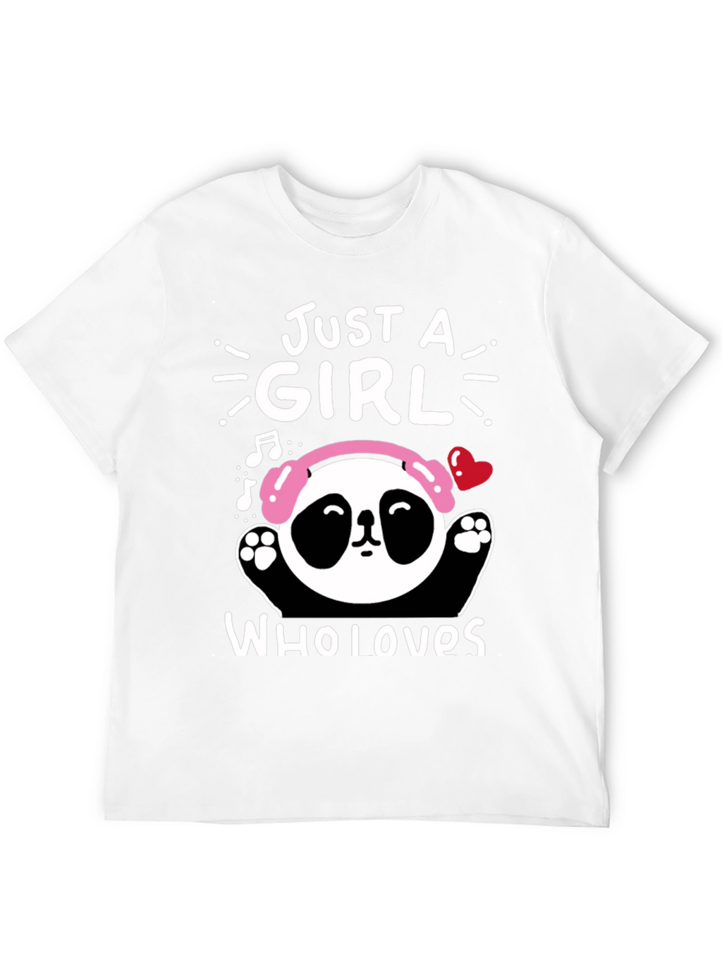 Just A Girl Who Loves Pandas T-Shirt
