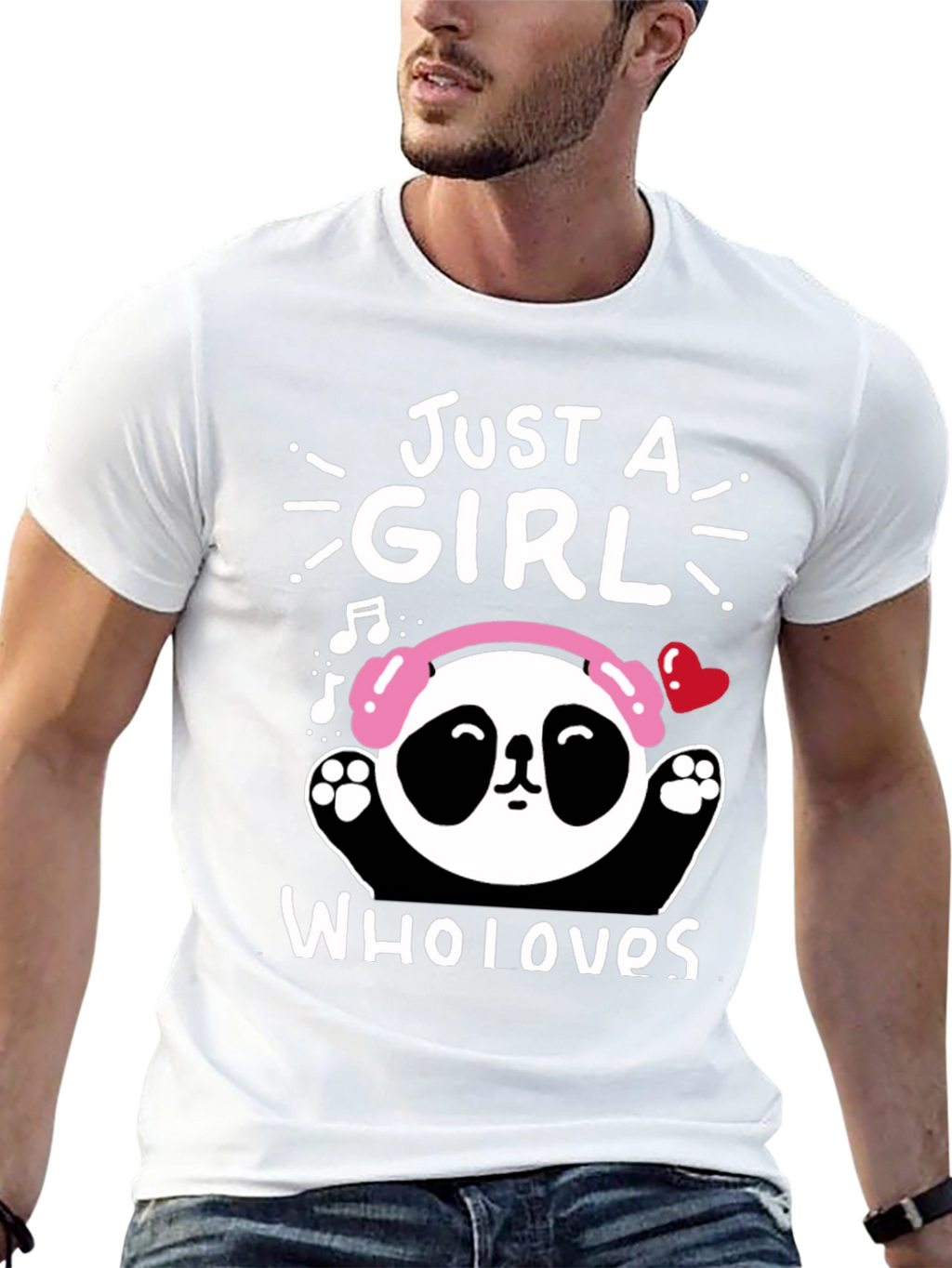 Just A Girl Who Loves Pandas T-Shirt