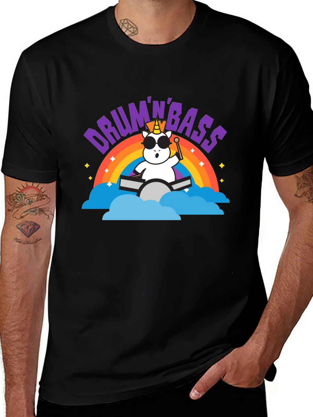 DrumnBass Unicorn T-Shirt