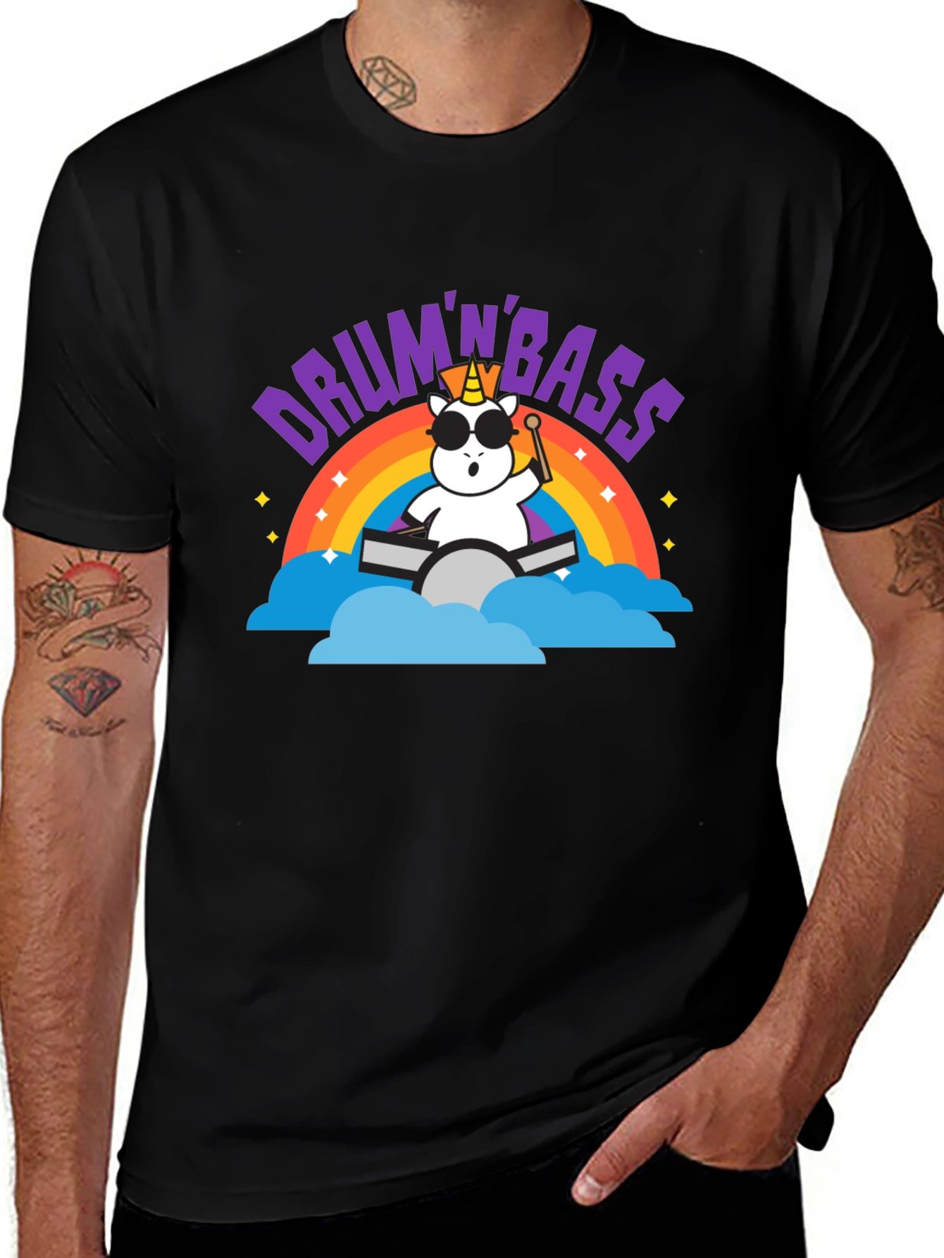 DrumnBass Unicorn T-Shirt