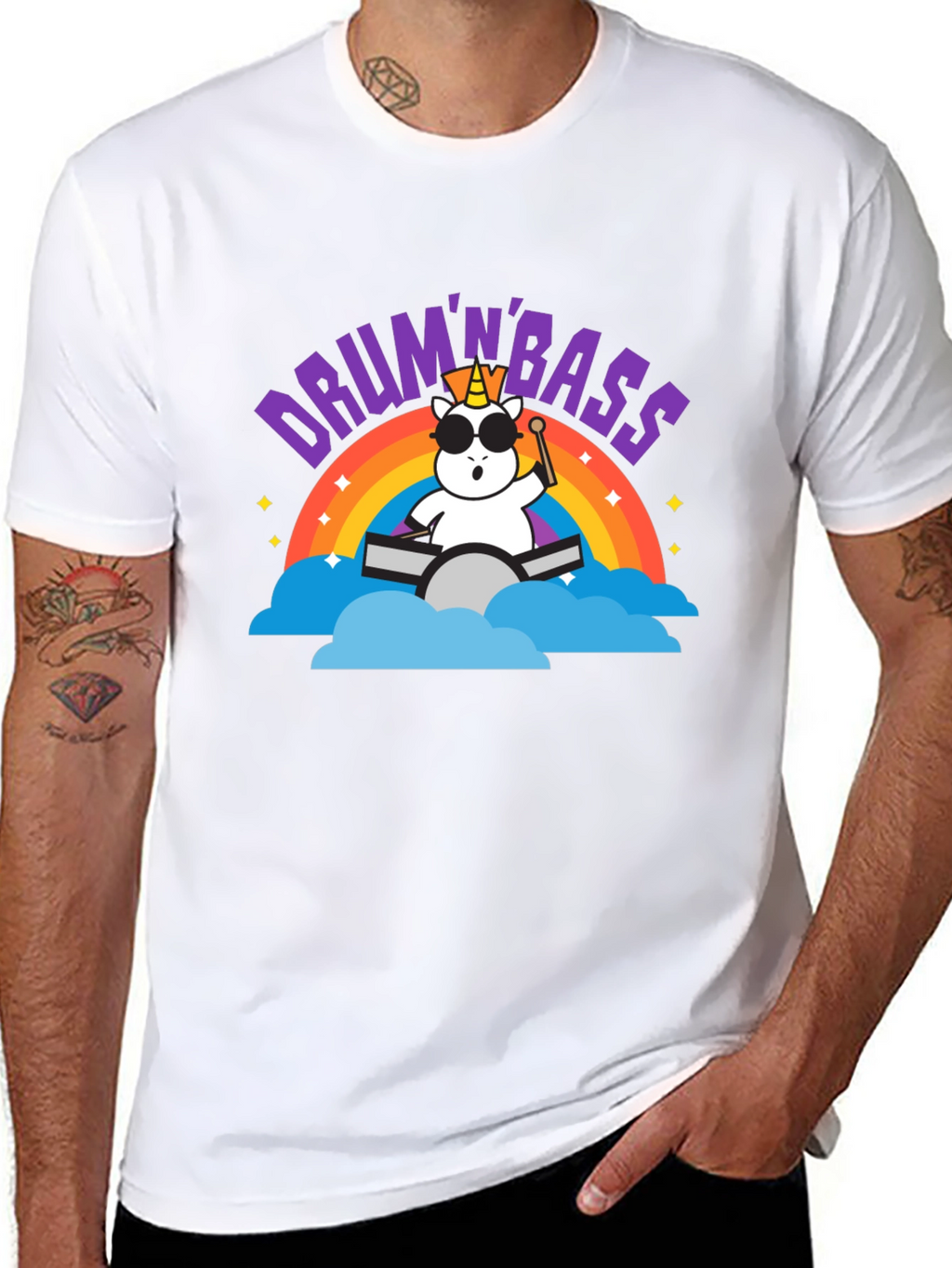 DrumnBass Unicorn T-Shirt