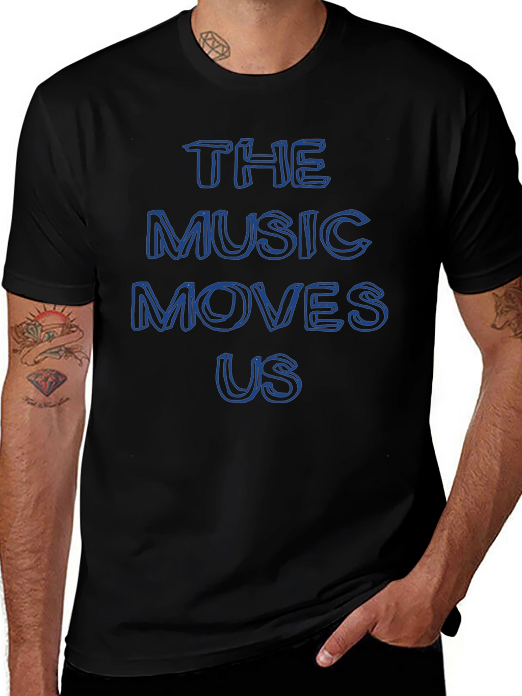 The Music Moves Us Graphic Tee