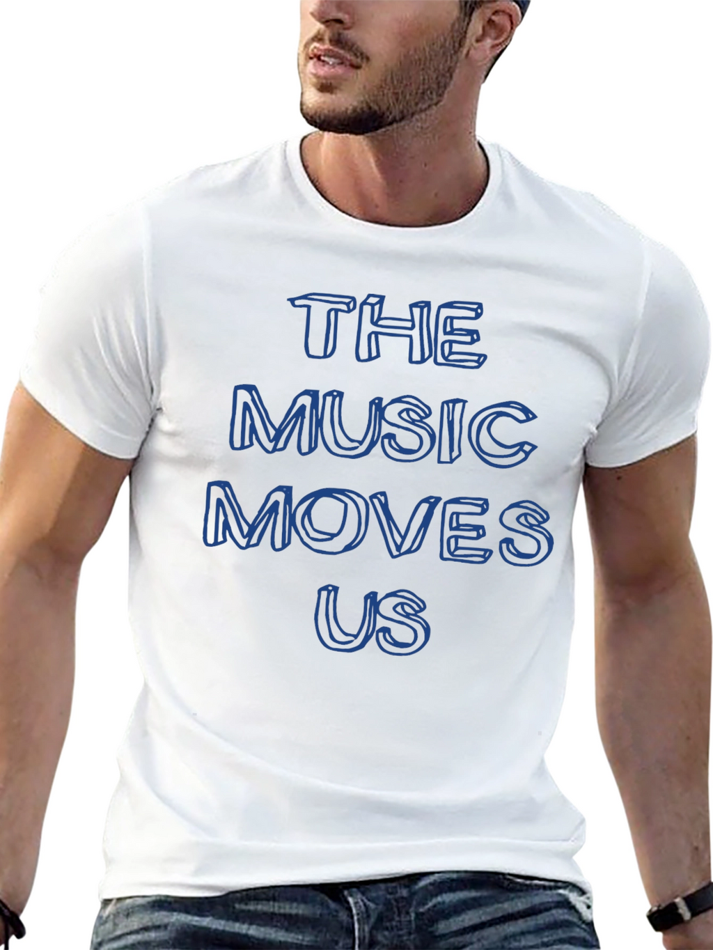 The Music Moves Us Graphic Tee